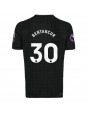 Tottenham Hotspur Rodrigo Bentancur #30 Replika Borta Kläder 2025-26 Kortärmad
